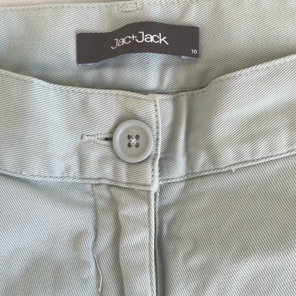 JAC+JACK pastel blue jeans, size 10, like new - Picture 6 of 12